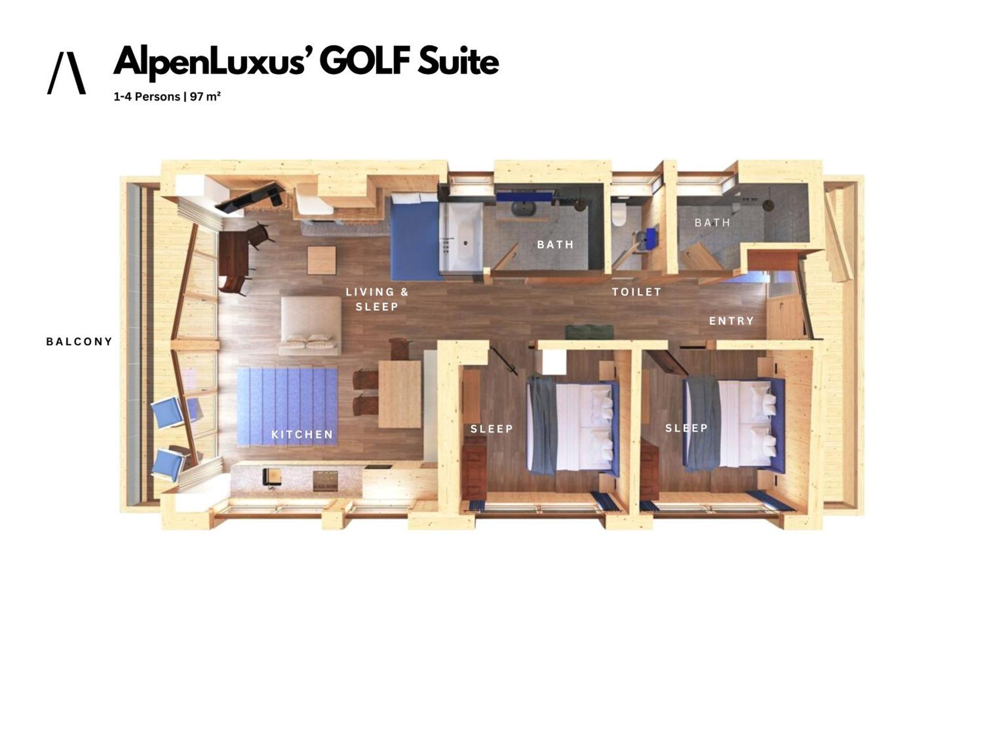 Sportlodge' Golf Suite - Natural Pool, Whirlpool & Sauna By Alpenluxus Appartements Kleinboden Exteriér fotografie